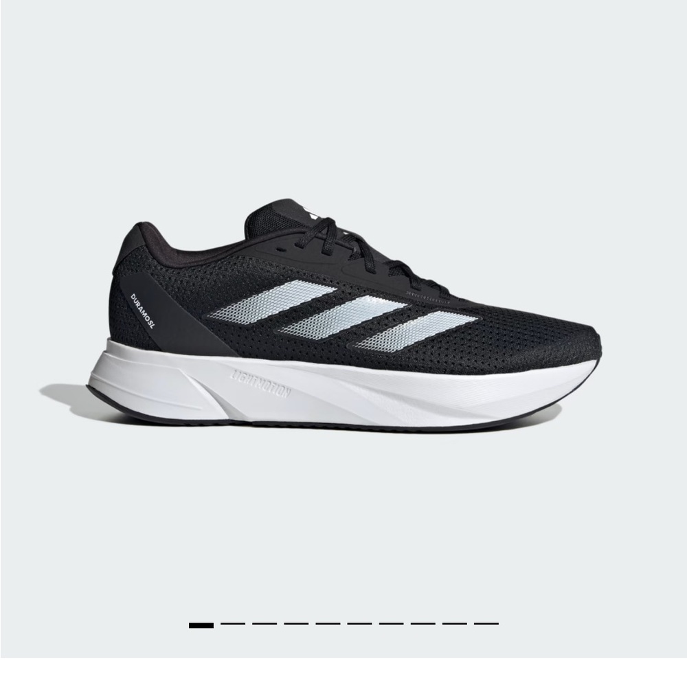 Adidas Men’s Black and White Running Shoe
